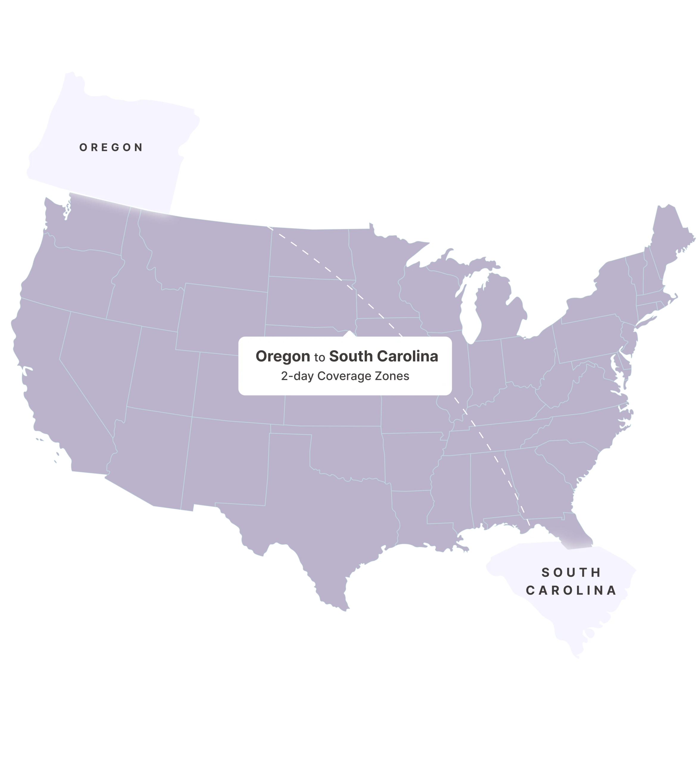 USA Map Visuals Mobile.